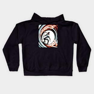 Serf's Up! - Surfing Serf Rising Kids Hoodie